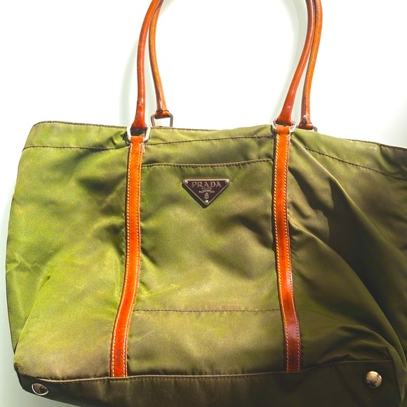 Authentic Prada nylon tote.Reduced!holiday pricing! Or best offer. - Picture 2 of 8